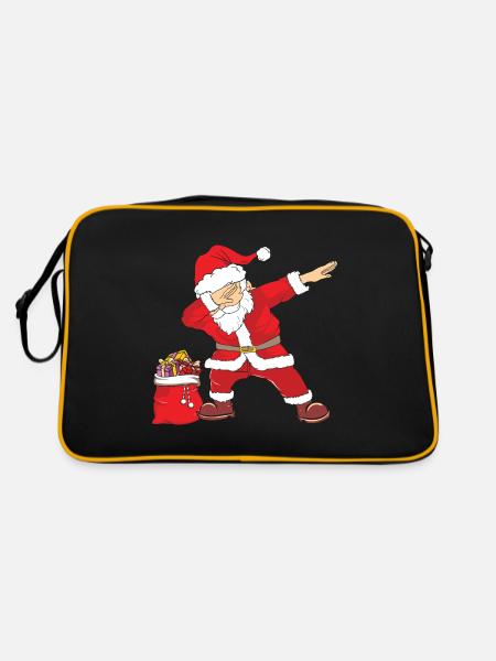 Cadeaux de Noël Noël - Sac Retro - noir/or - Dos