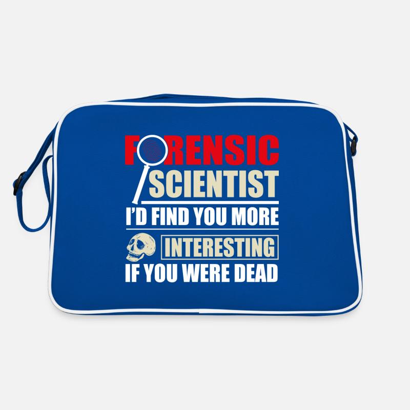 Forensic Scientist Forensics Science Student Retro Bag