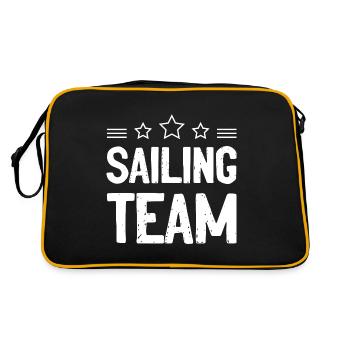 Équipe de voile - Sac Retro - noir/or - Dos