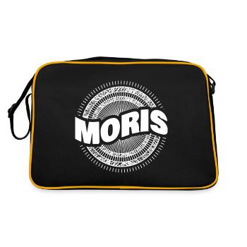 Cadeau pour Moris - Sac Retro - noir/or - Dos