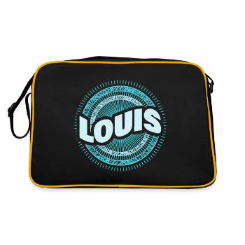 Louis comme idée cadeau - Sac Retro - noir/or - Dos