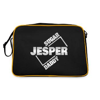 Sugar daddy Jesper - Sac Retro - noir/or - Dos