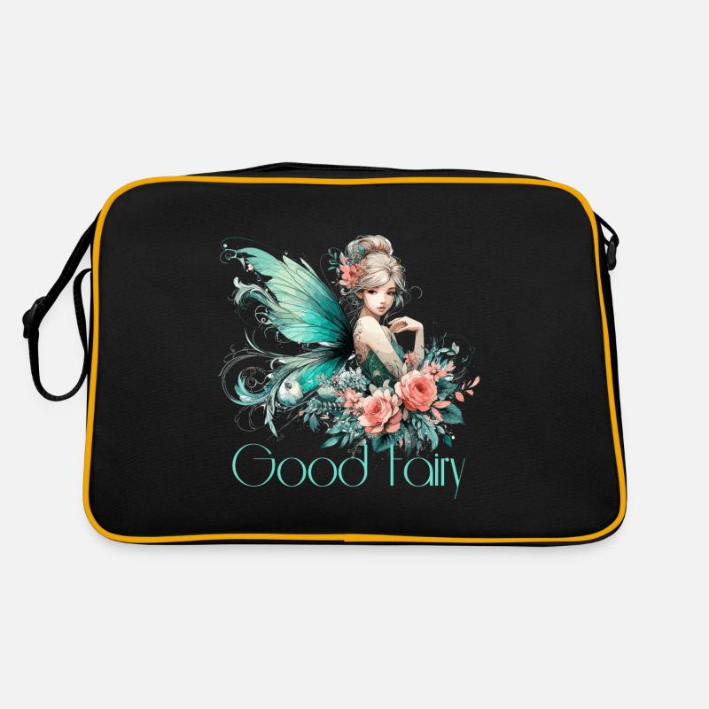Gute Fee Geschenk Retro Tasche