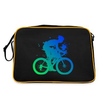 Vélo de route Vélo de route Vélo de route Hommes Vélo de route - Sac Retro - noir/or - Dos