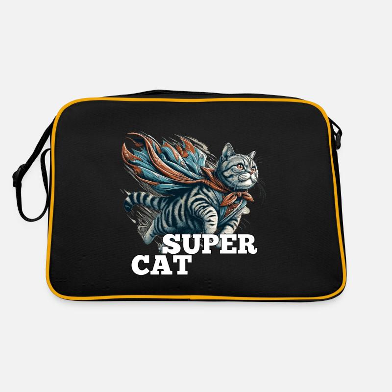 Super chat British Shorthair BKH Tabby Sac Retro