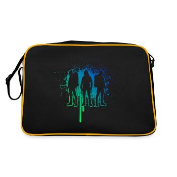 Men's Boulder Climber Climbing Climber - Retro Bag - black/gold - Back