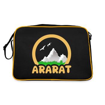 Ararat as a trekking - Retro Bag - black/gold - Back