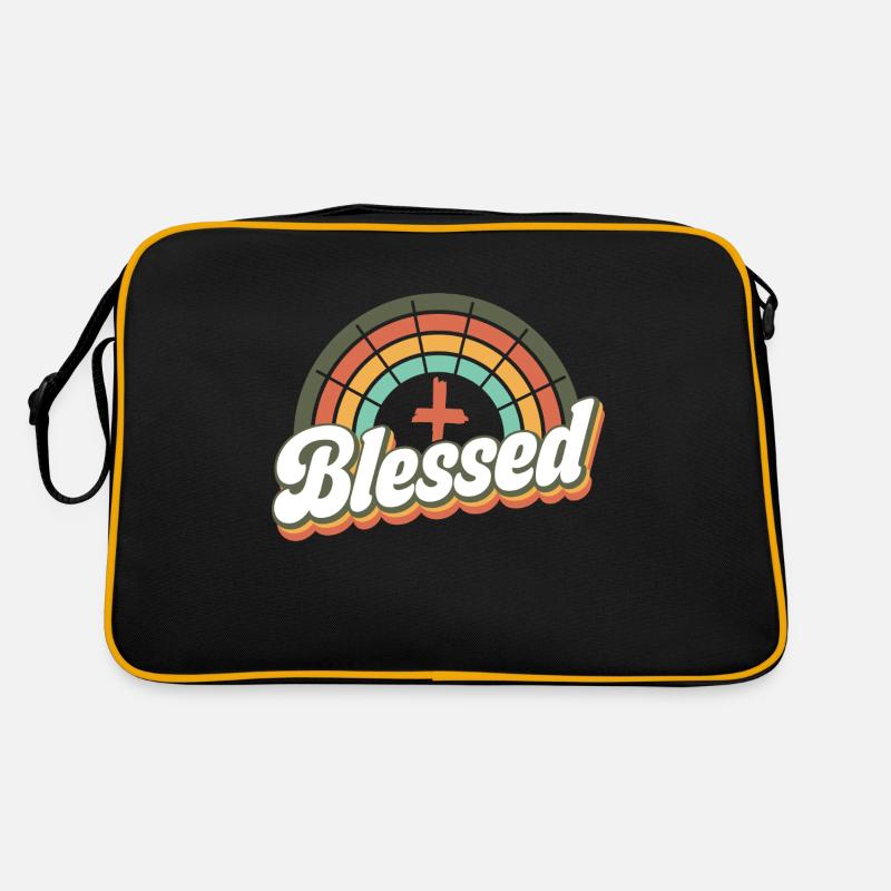 gesegnet Retro Tasche