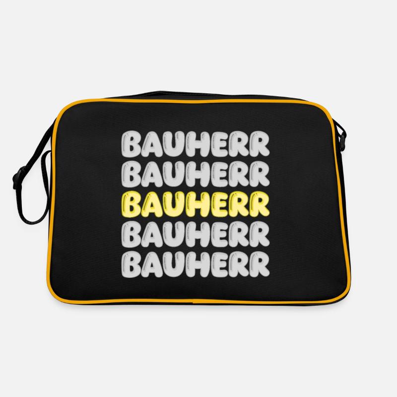 Gift for builder Retro Bag