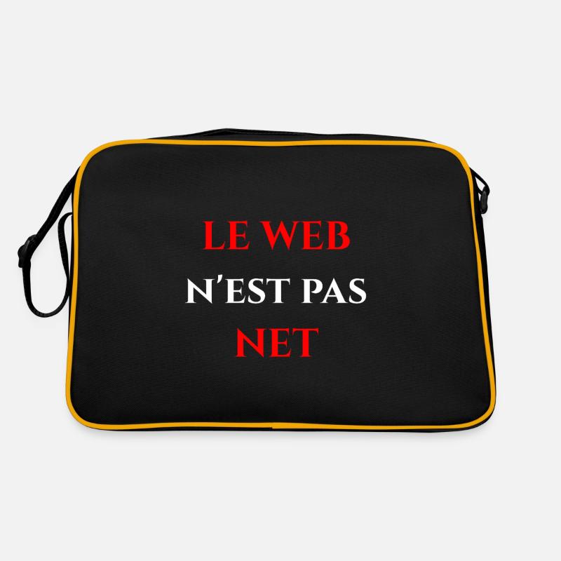 LE WEB N'EST PAS NET ! Sac Retro