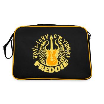 Gift for Freddie - Retro Bag - black/gold - Back