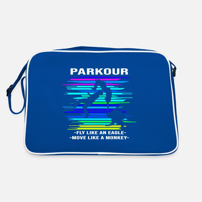 Parkour Backflip Retro Tasche