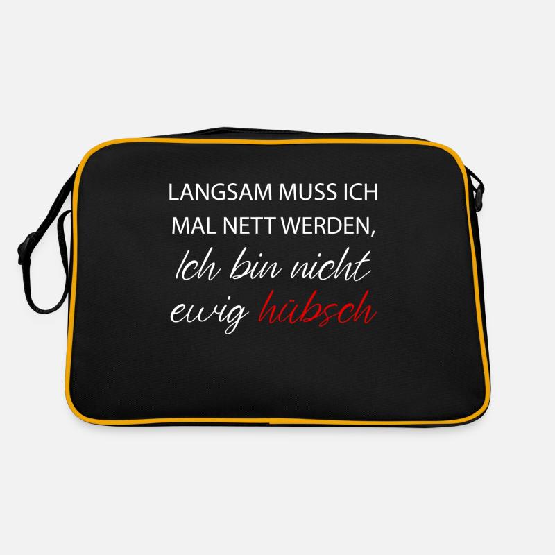 Langsam muss ich mal nett werden... Retro Tasche