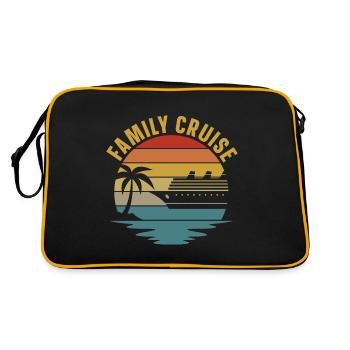 Family Cruise - Retro Bag - black/gold - Back