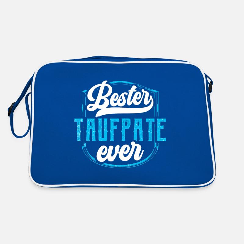 Bester Taufpate Ever Taufged Retro Tasche