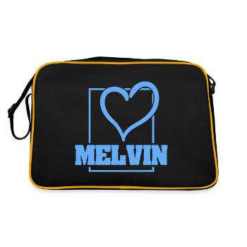 Marriage for Melvin Bachelor JGA - Retro Bag - black/gold - Back