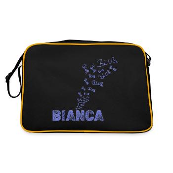 Voile Bianca - Sac Retro - noir/or - Dos