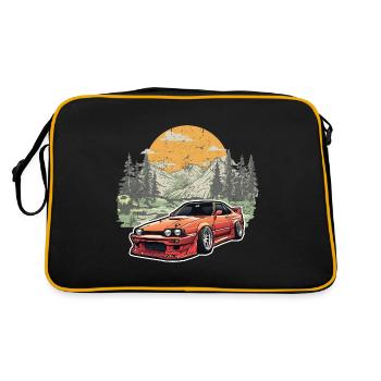 Jdm / Tuning / Turbocharger / Rims / Chiptuning - Retro Bag - black/gold - Back