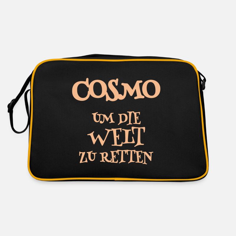 Cosmo als Helfer Retro Tasche