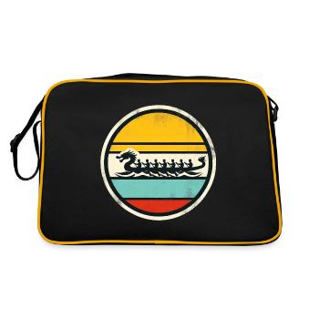 Dragon Boat 2 - Retro Bag - black/gold - Back