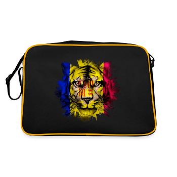 Andorra - Retro Bag - black/gold - Back