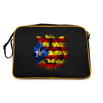 Catalogne - Sac Retro - noir/or - Dos