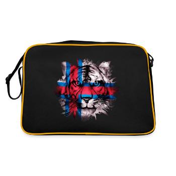 Faroe Islands - Retro Bag - black/gold - Back