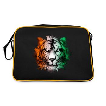 Ivory Coast - Retro Bag - black/gold - Back