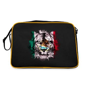 Mexique - Sac Retro - noir/or - Dos