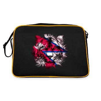 Népal - Sac Retro - noir/or - Dos