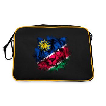 Namibia - Retro Bag - black/gold - Back