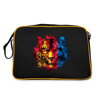 Mongolia - Retro Bag - black/gold - Back