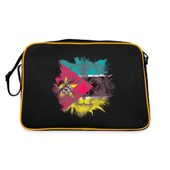 Mozambique - Sac Retro - noir/or - Dos