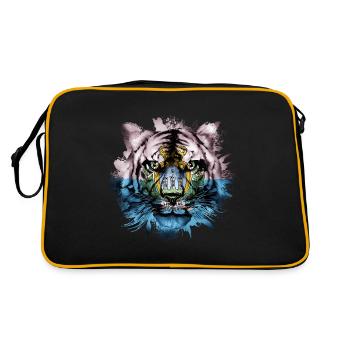 San Marino - Retro Bag - black/gold - Back