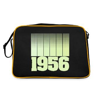 Terrain de jeu 1956 - Sac Retro - noir/or - Dos