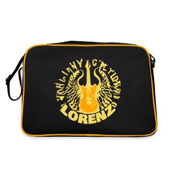 Lorenz - Sac Retro - noir/or - Dos