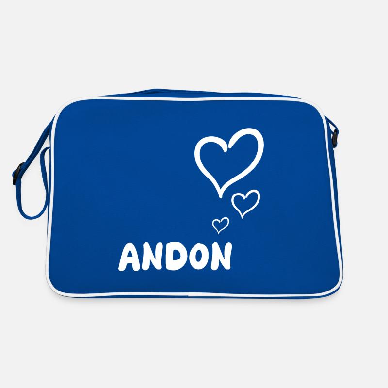 First name Andon Retro Bag