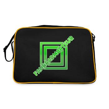 Bicycle fitter - Retro Bag - black/gold - Back