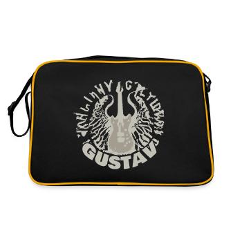 Guitare Gustav - Sac Retro - noir/or - Dos