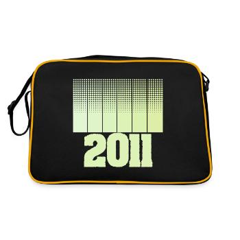 Pitch 2011 - Retro Bag - black/gold - Back