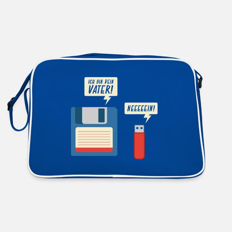 Ich Bin Dein Vater Diskette USB Stick Informatik Retro Tasche
