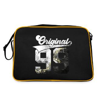 27TH BIRTHDAY 27 YEARS ORIGINAL 1999 - Retro Bag - black/gold - Back
