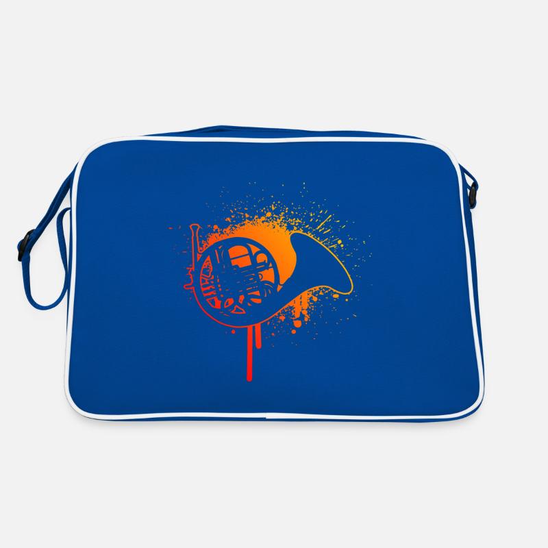 Joueuses de cor Corniste Français corniste Sac Retro