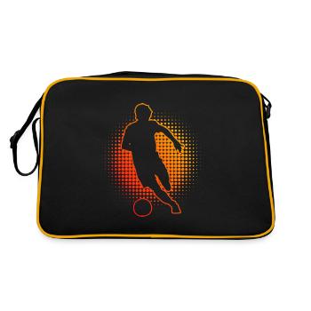 Football Football Jouer au football Football Football Football - Sac Retro - noir/or - Dos