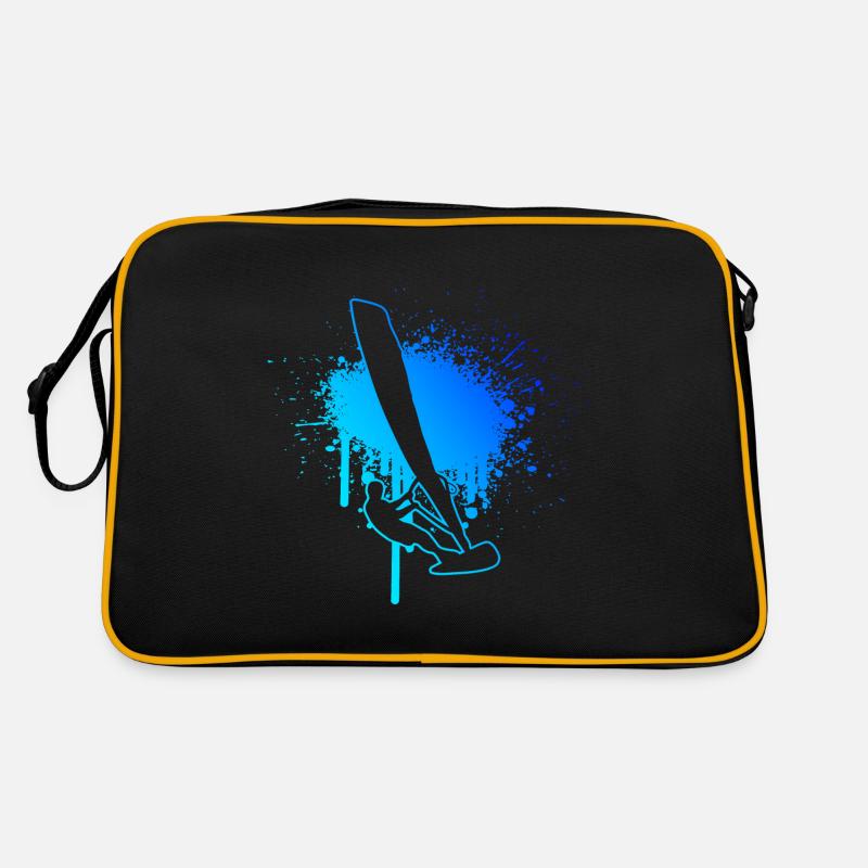 Surfer Men Windsurfer Windsurfing Windsurfing Windsurf Retro Bag