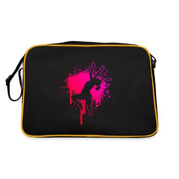 Bouldering Women's Climber Climbing Climbing - Retro Bag - black/gold - Back