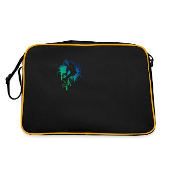 Men's Climbing Bouldering Climber Climbing - Retro Bag - black/gold - Back