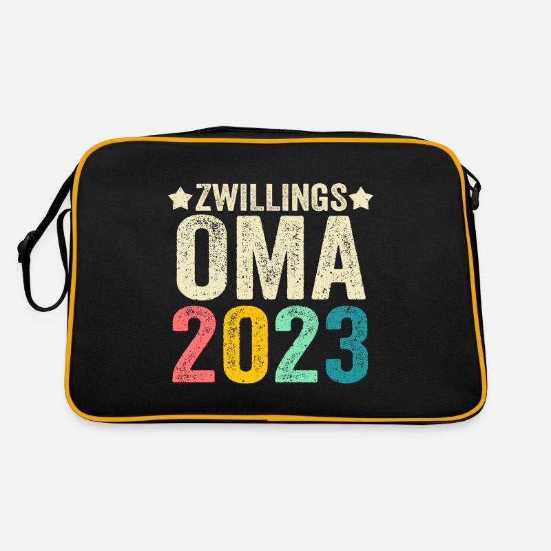 Großmutter 2023 Schwanger Werdende Oma Retro Tasche