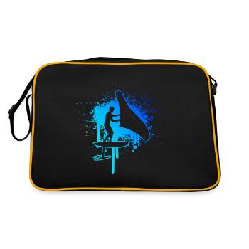 wingsurf wingsurf femmes wingfoil hommes - Sac Retro - noir/or - Dos
