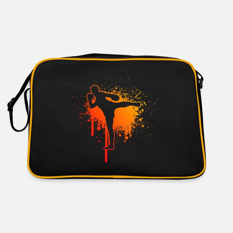 Thai Boxing Thai Boxer Muay Thai Thai Boxing Retro Bag